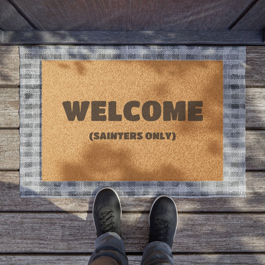 Sainters Only Doormat