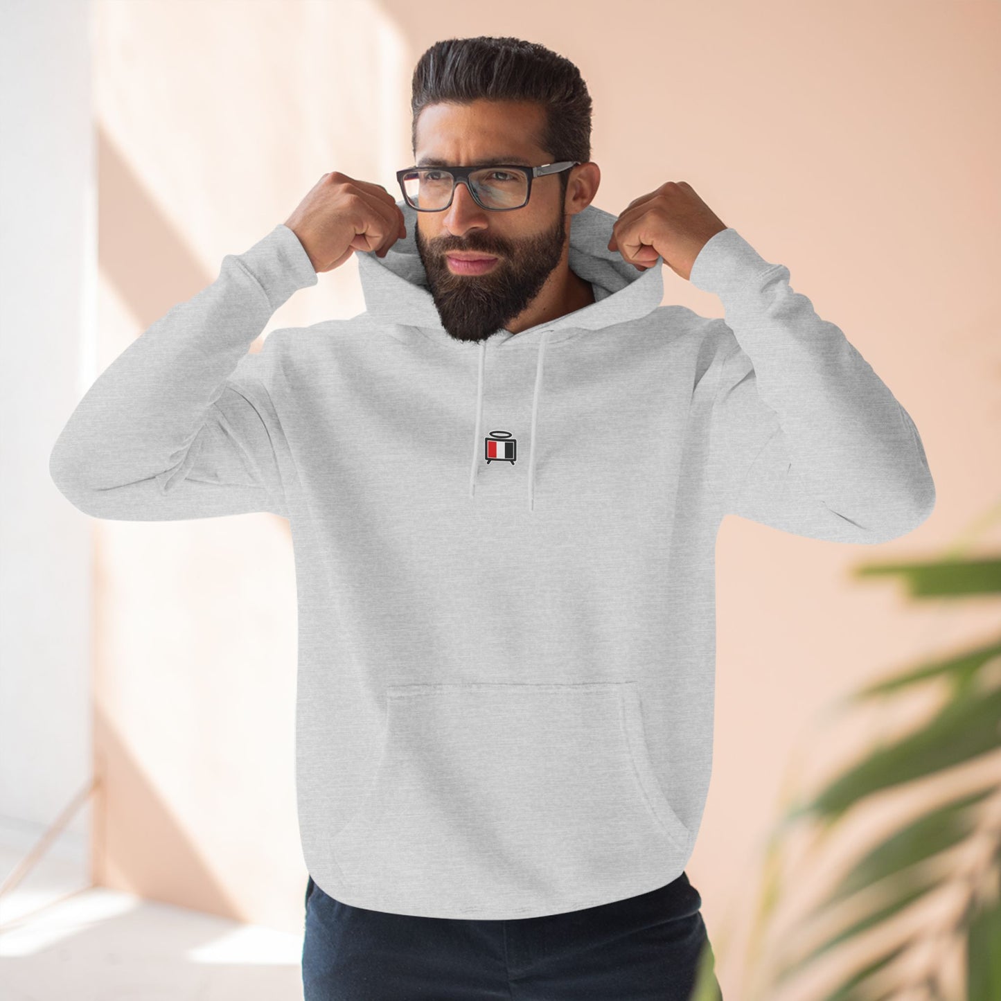 TV Logo Fleece Hoodie