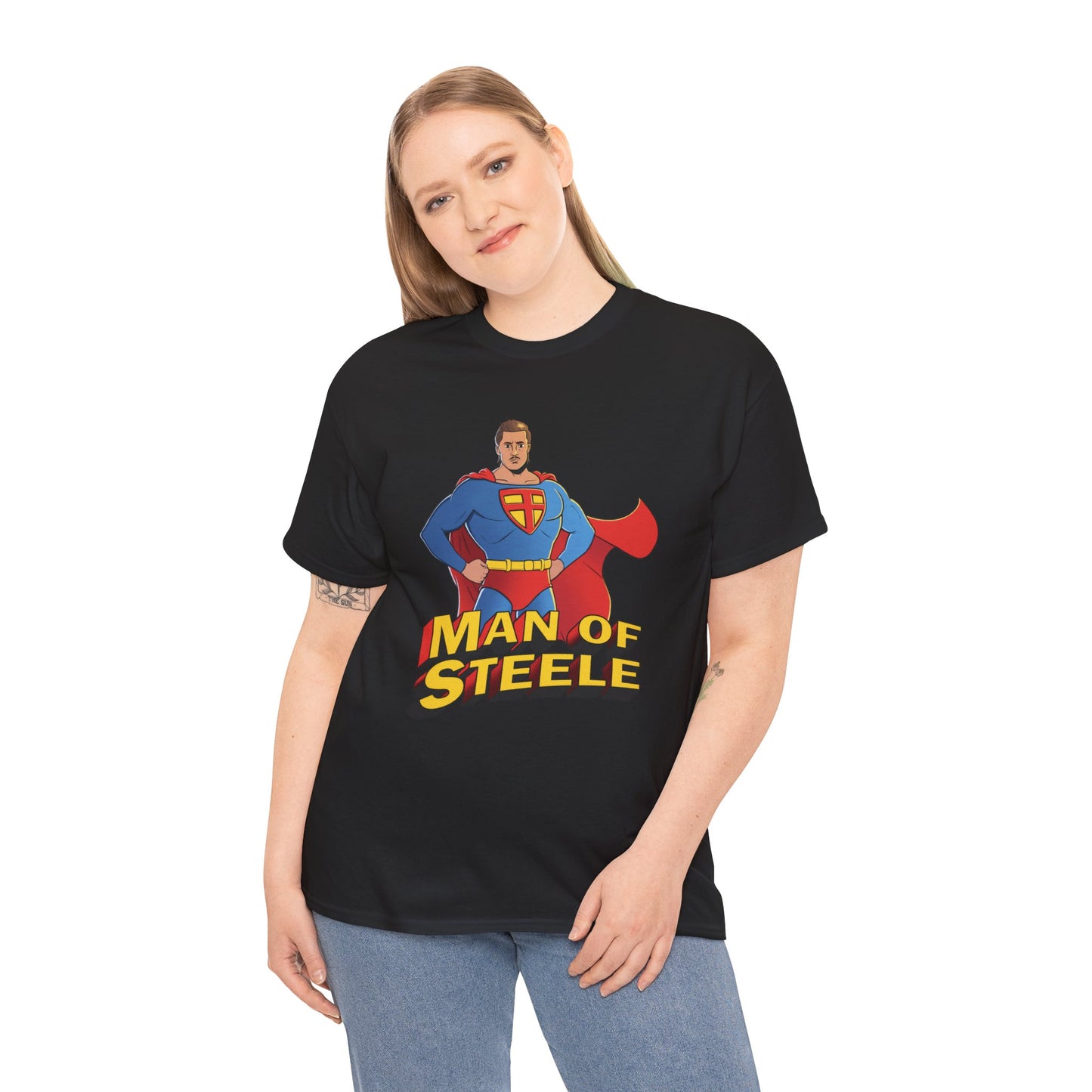 Man of Steele Tee