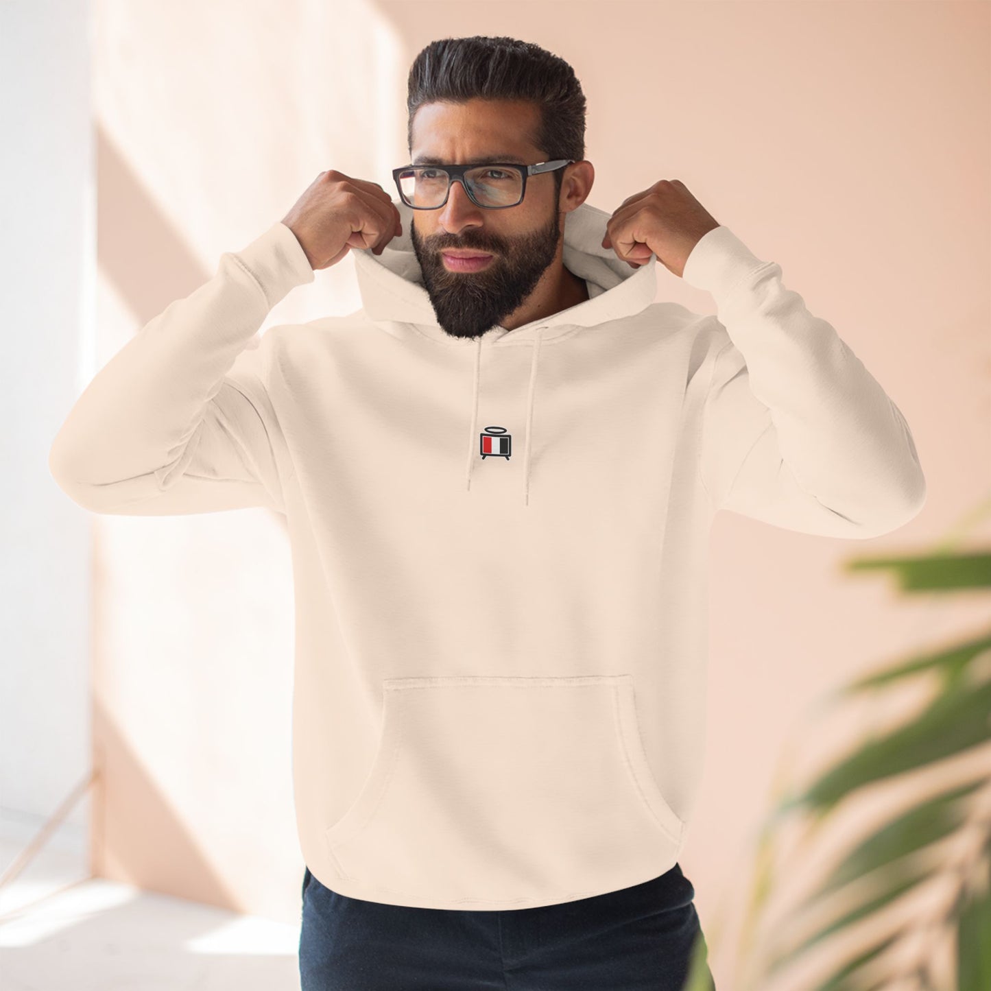 TV Logo Fleece Hoodie