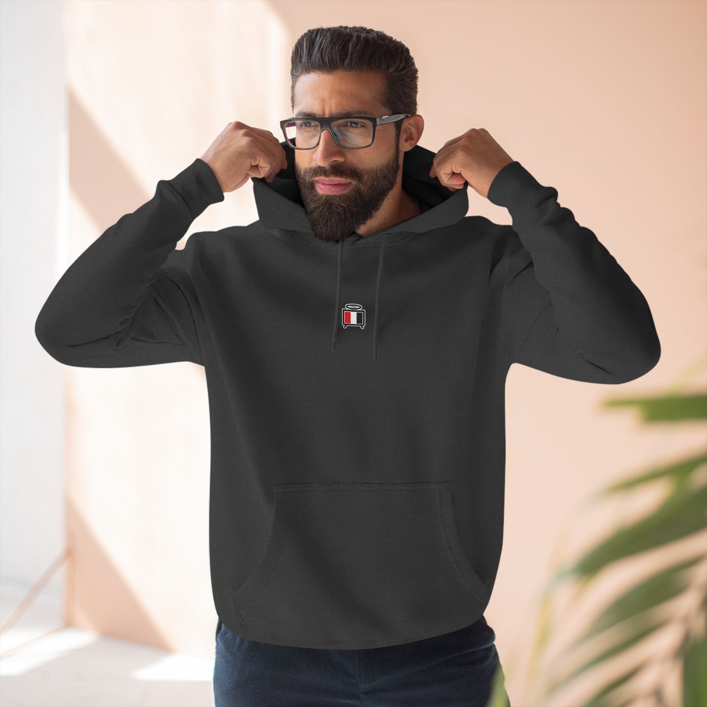 TV Logo Fleece Hoodie